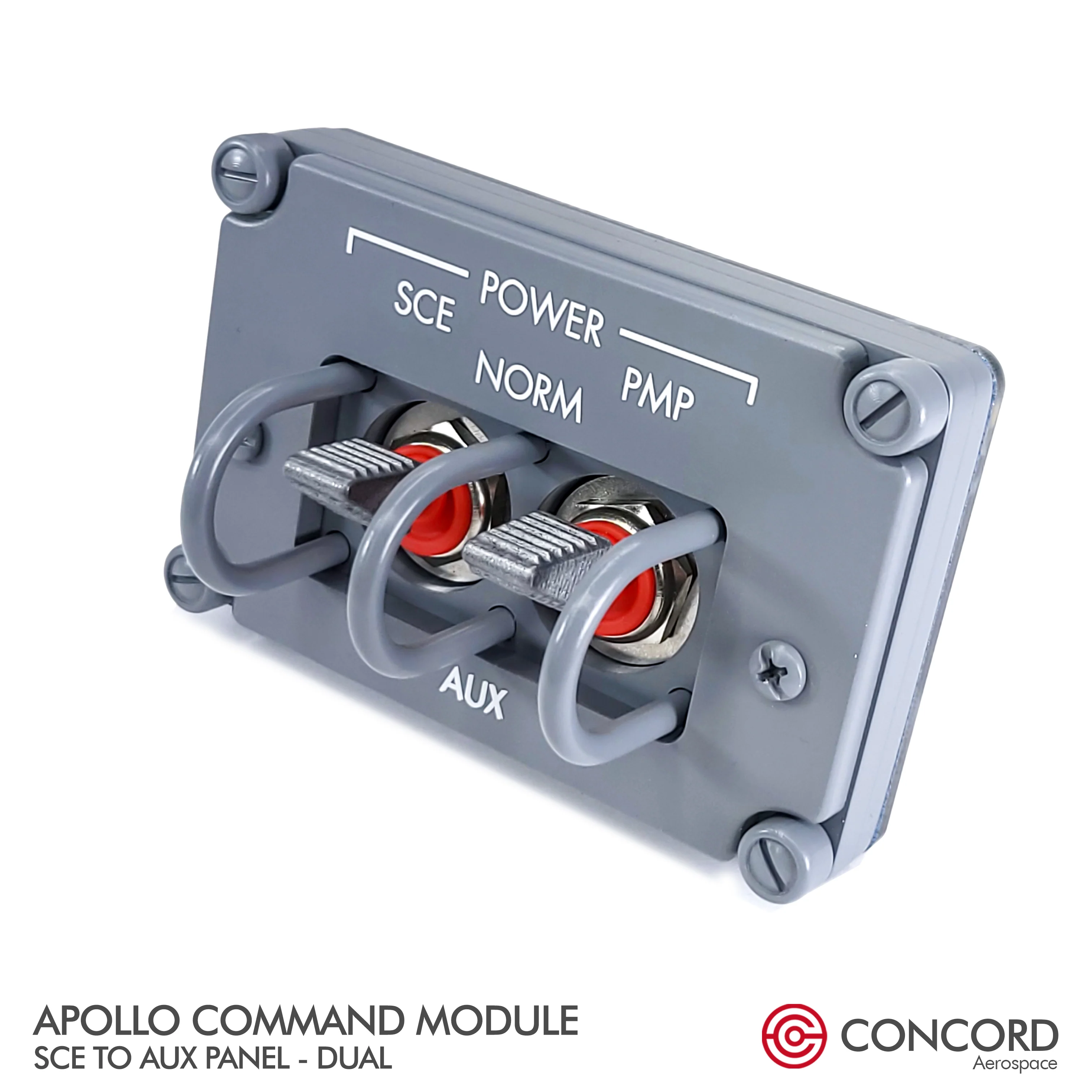 APOLLO COMMAND MODULE DUAL SWITCH PANEL - SCE to AUX - Image 5
