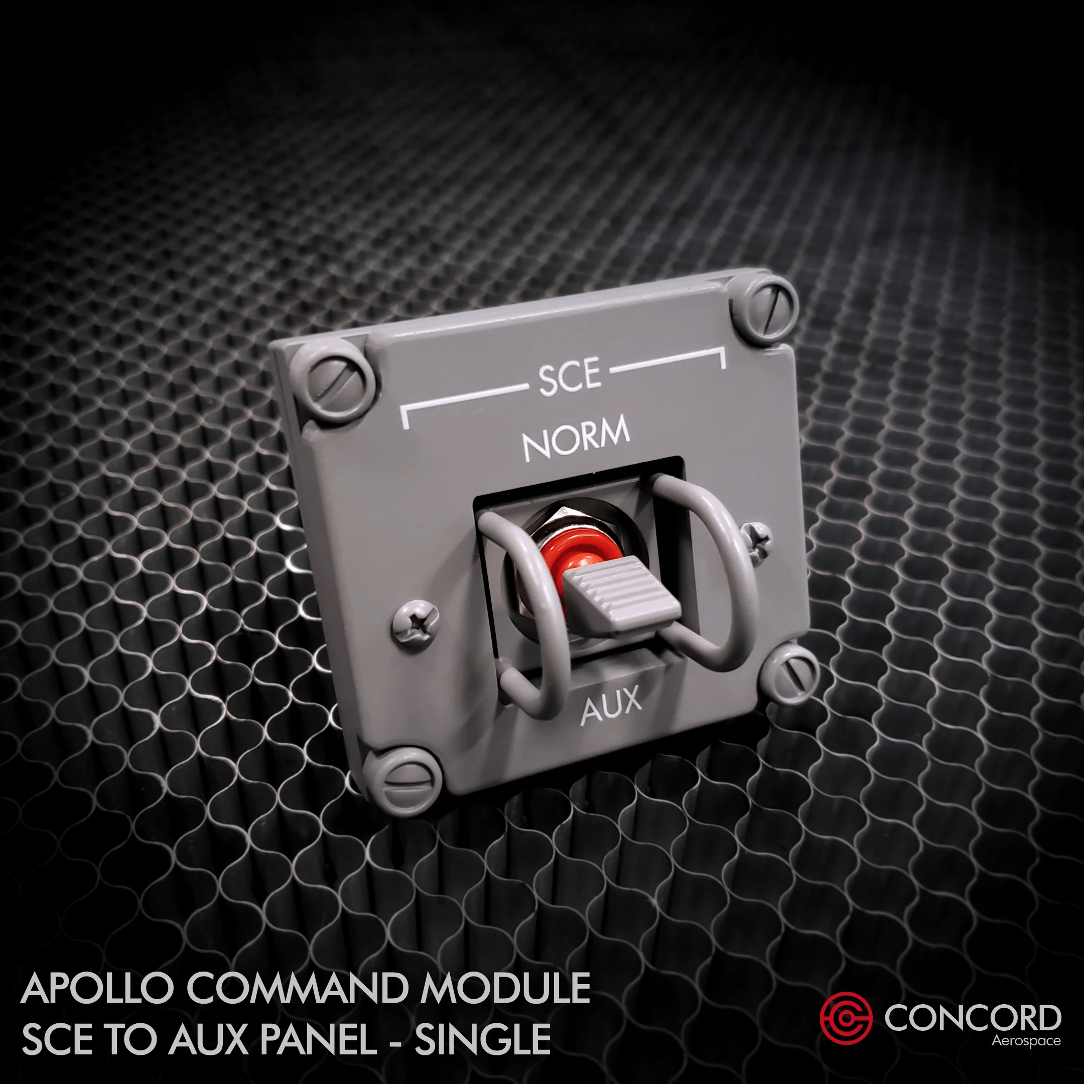 APOLLO COMMAND MODULE SINGLE SWITCH PANEL - SCE to AUX - Image 12