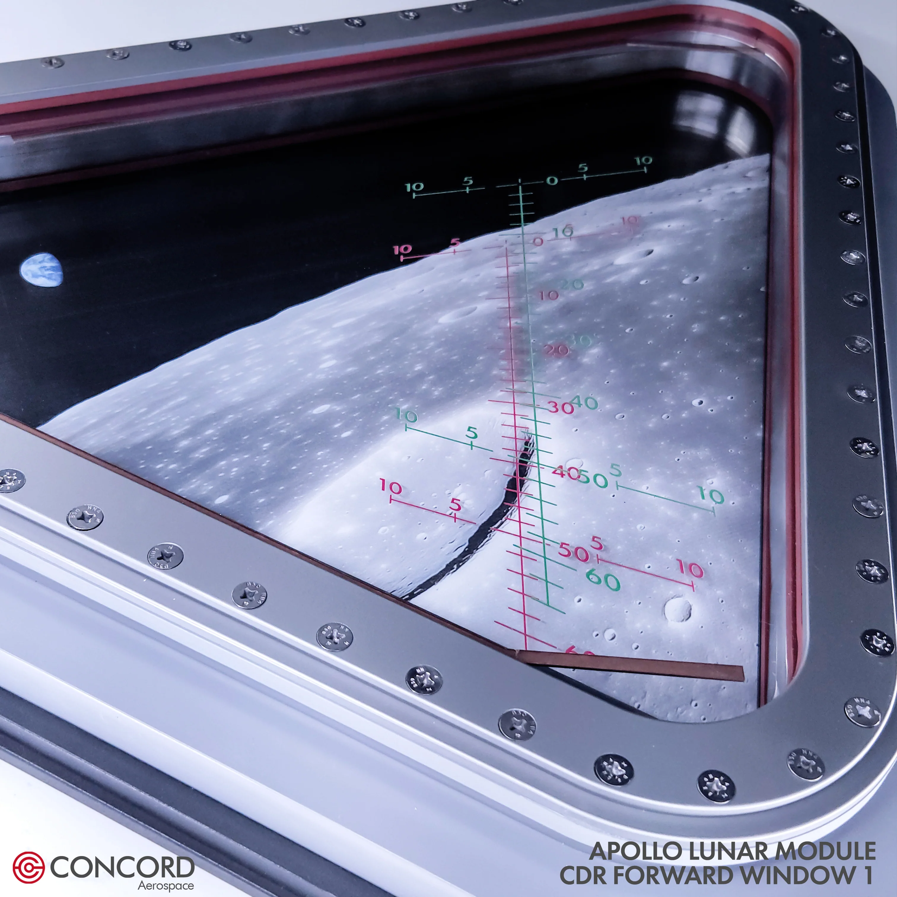 APOLLO LUNAR MODULE FORWARD WINDOW – Flight Configuration - Image 12