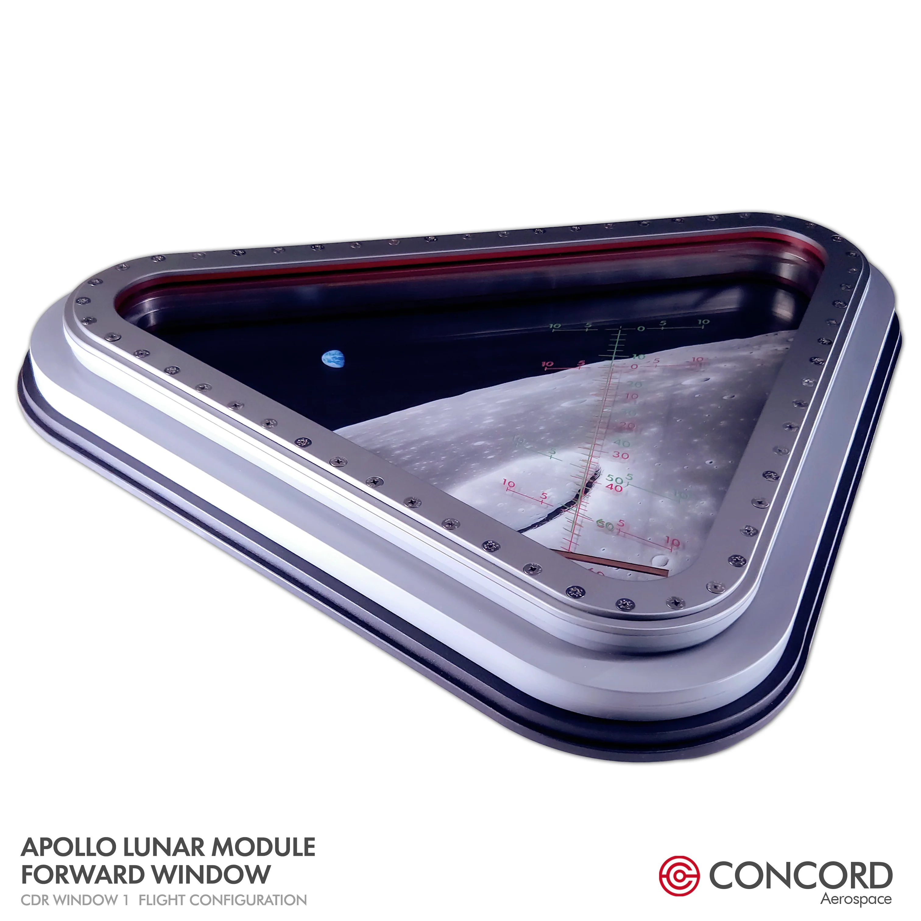 APOLLO LUNAR MODULE FORWARD WINDOW – Flight Configuration - Image 3