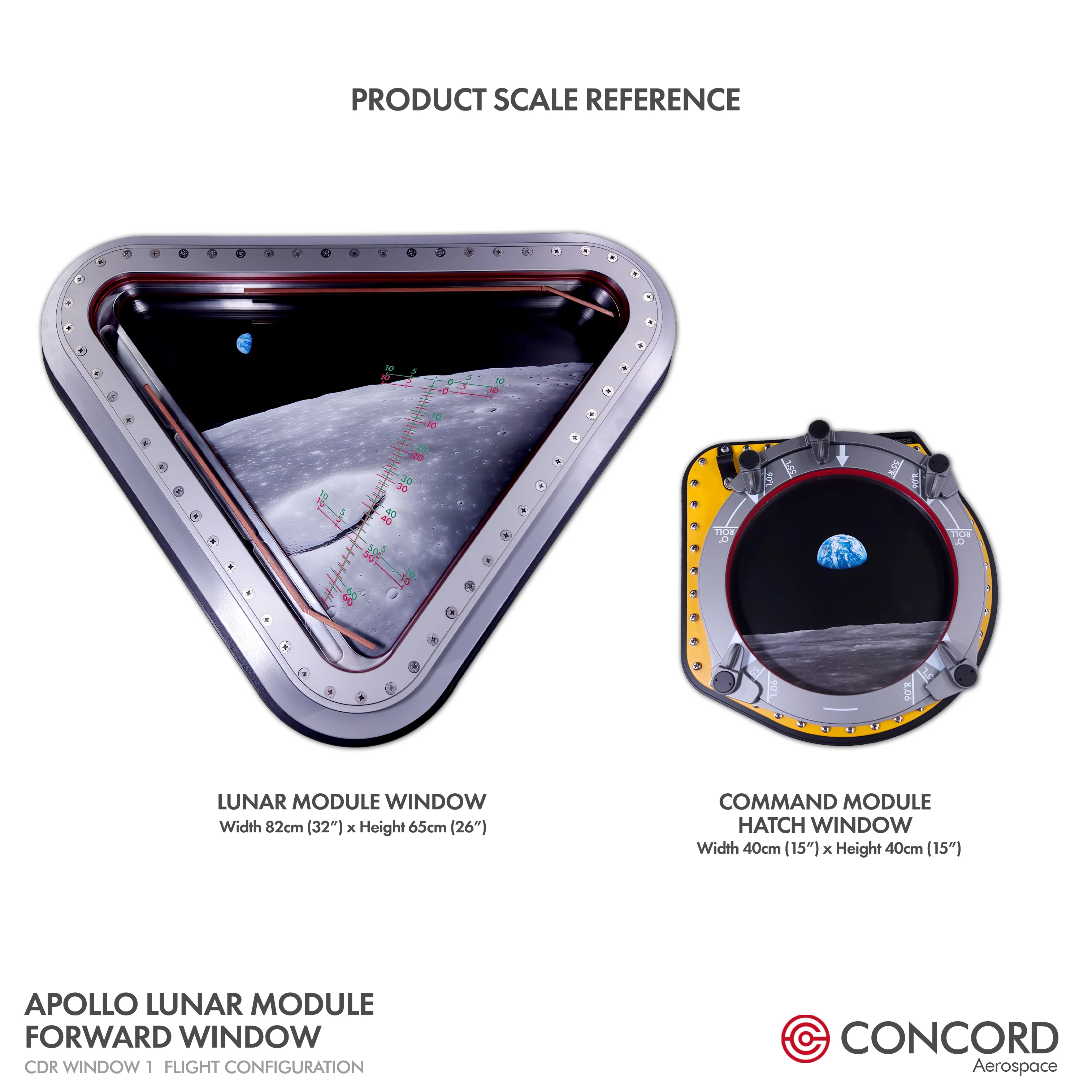APOLLO LUNAR MODULE FORWARD WINDOW – Flight Configuration - Image 5