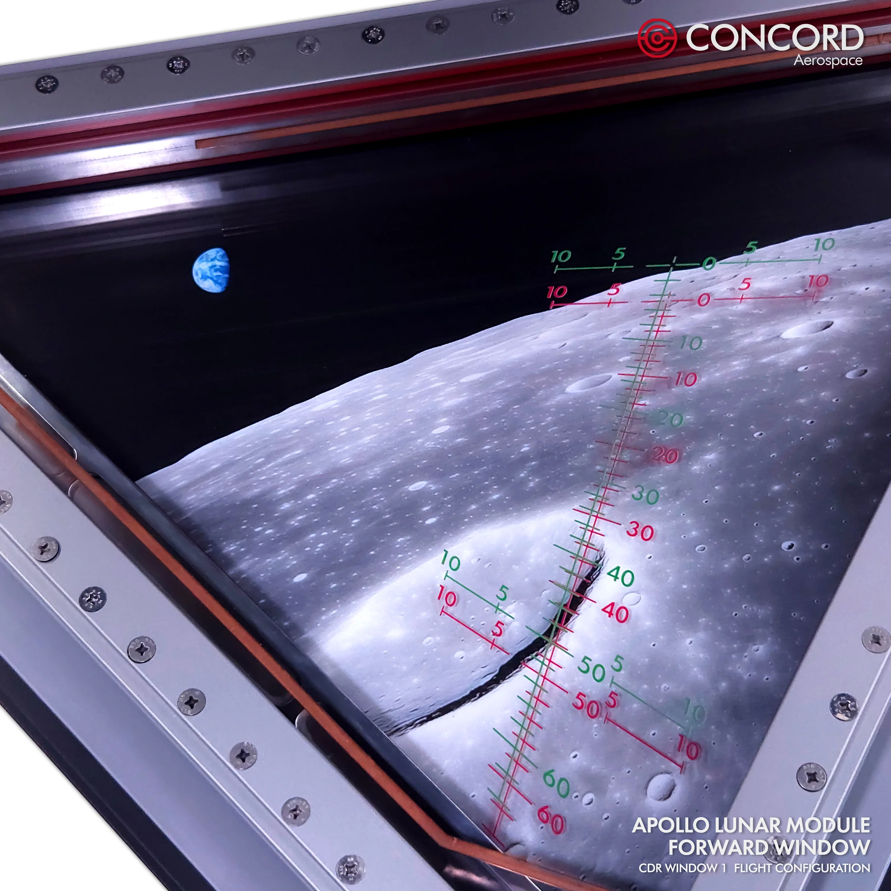 APOLLO LUNAR MODULE FORWARD WINDOW – Flight Configuration - Image 6
