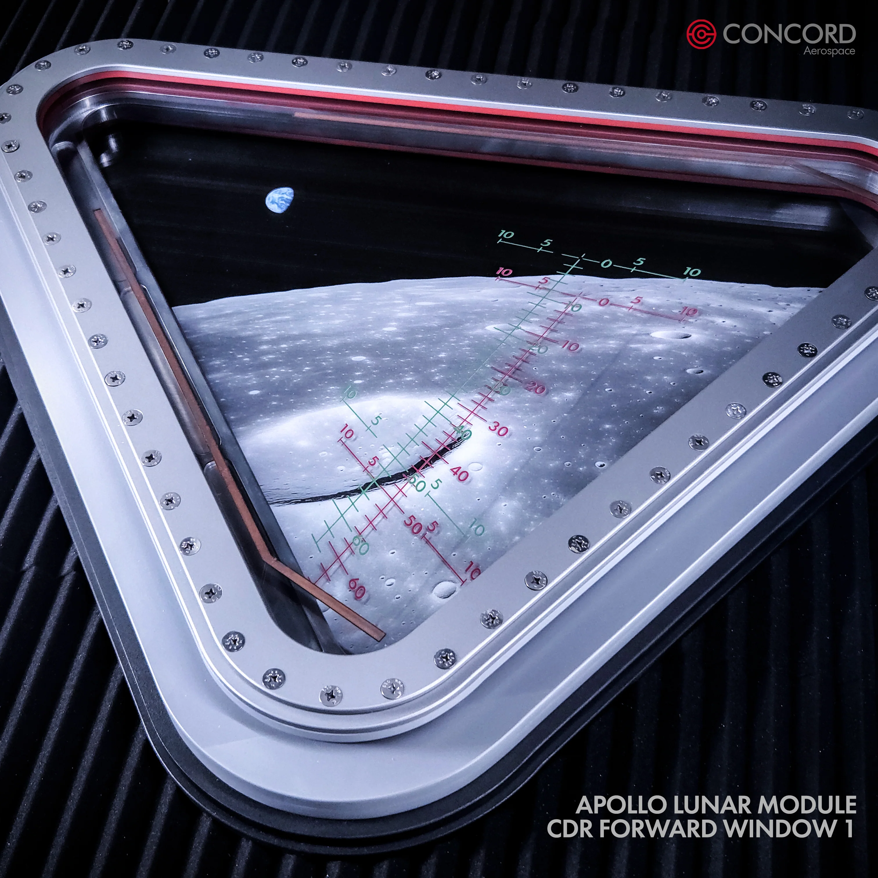 APOLLO LUNAR MODULE FORWARD WINDOW – Flight Configuration - Image 9