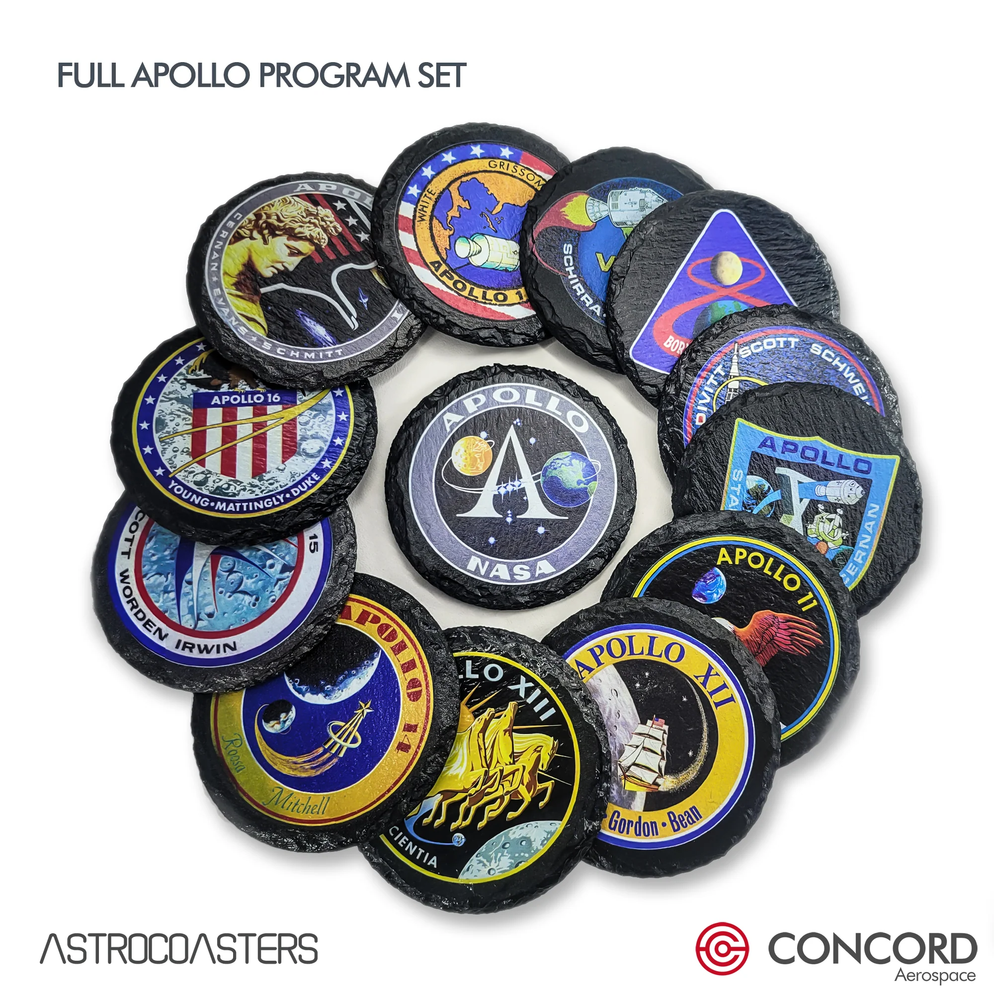 APOLLO PROGRAM - SLATE COASTER - Image 7