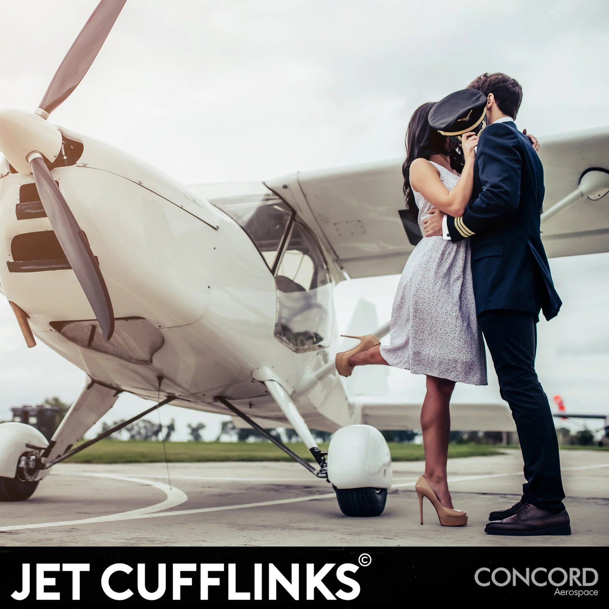 JET CUFFLINKS - CRAFTED FROM THE MIGHTY BOEING 747 - Image 12