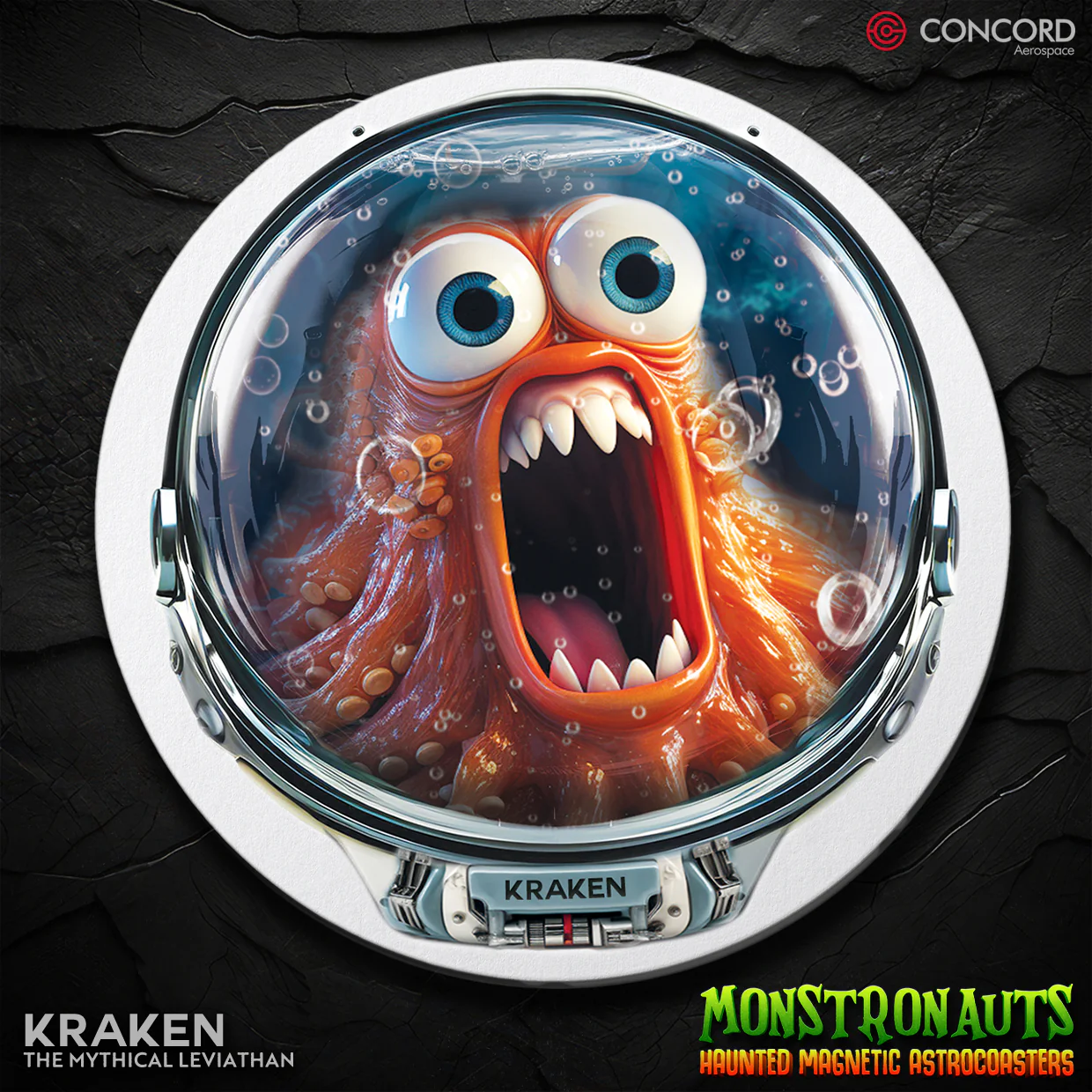 MONSTRONAUTS HAUNTED MAGNETIC ASTROCOASTERS - Image 2